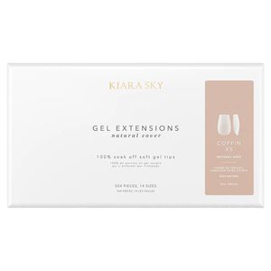 Coffin Natural Cover Gel Extensions