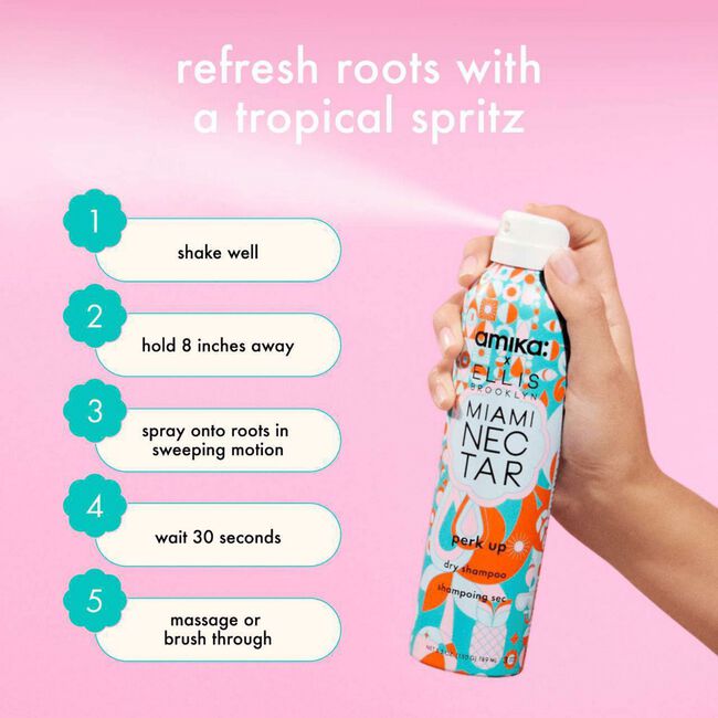 amika x Ellis Brooklyn Miami Nectar Perk Up Dry Shampoo