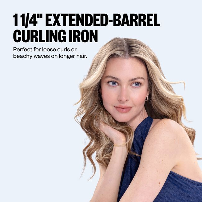 Limited Edition Pink Nano Titanium 1.25 Inch XL Barrel Curling Iron