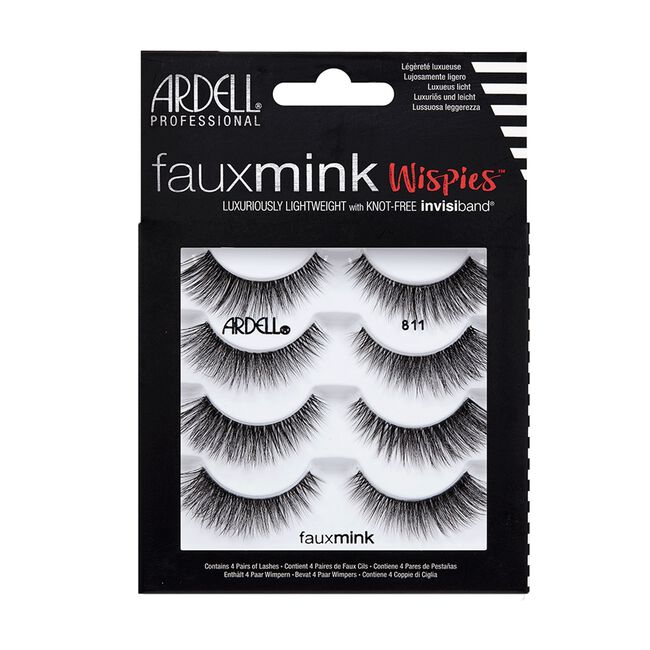4 Pack Faux Mink #811