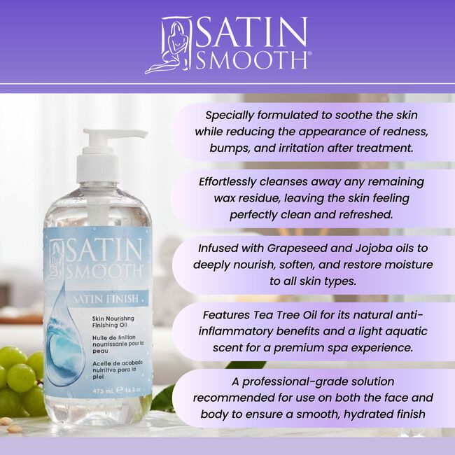 Satin Finish Skin Nourishing Finishing Oil