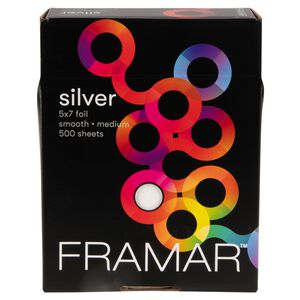 5x7 Pre-Cut Smooth Medium Silver - 500 Sheets
