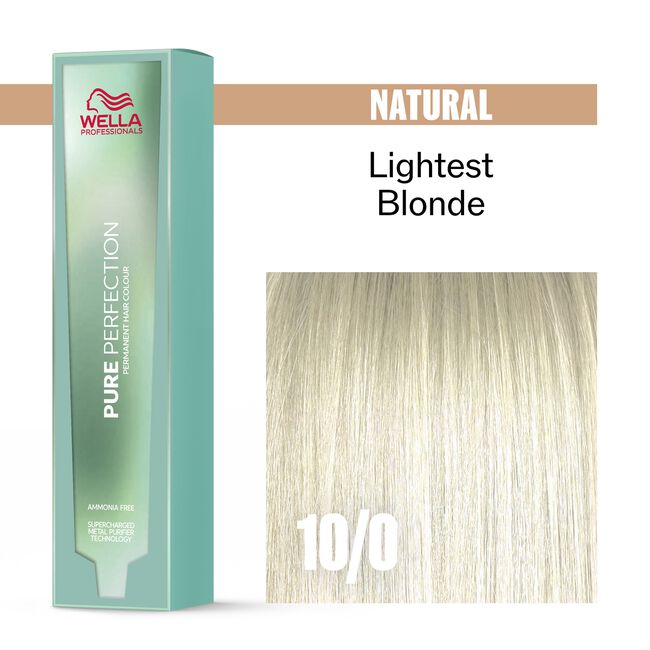 10/0 Natural Lightest Blonde Pure Perfection Permanent Hair Color