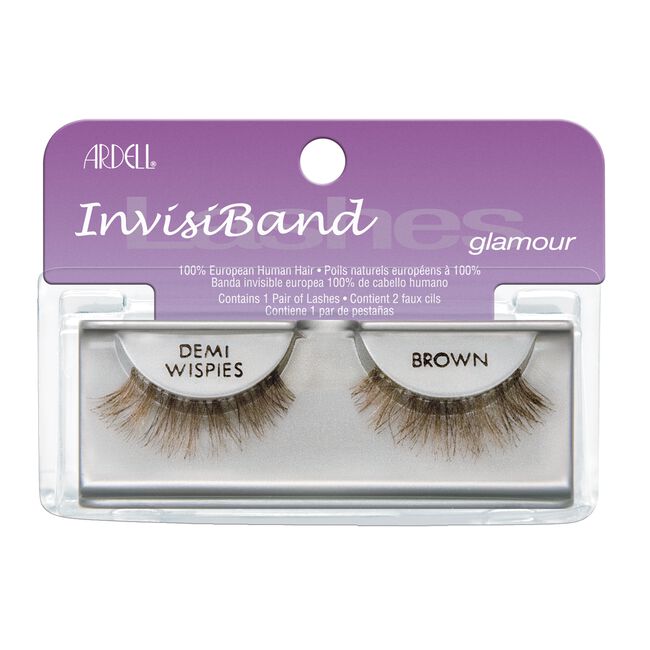 InvisiBands Glamour Lashes Wispies-Brown