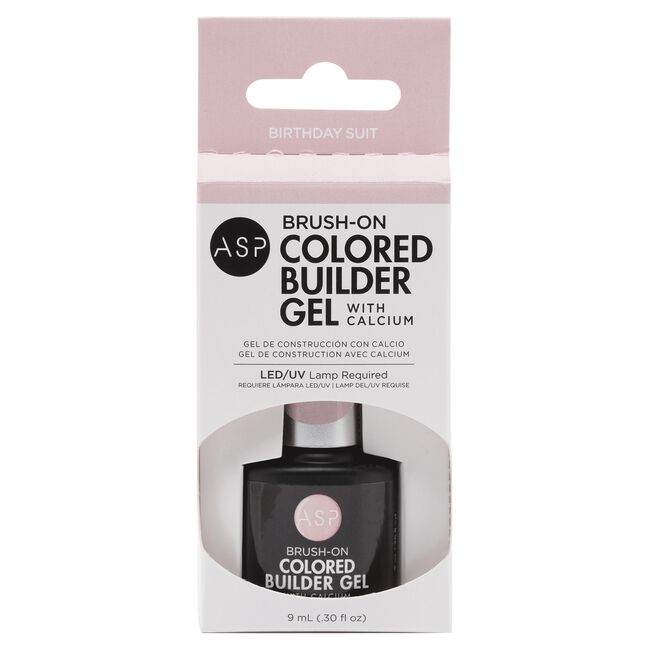 Brush-On Colored Builder Gel with Calcium