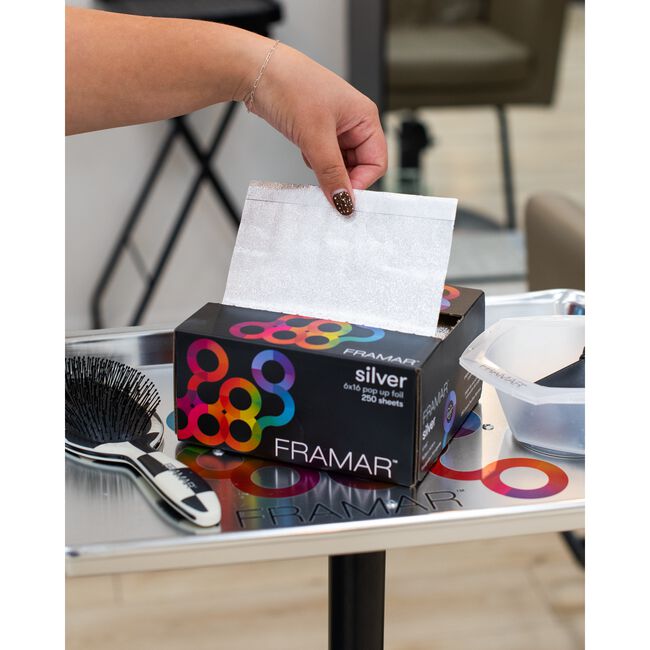 Silver 6x16 Pop-Up Foil