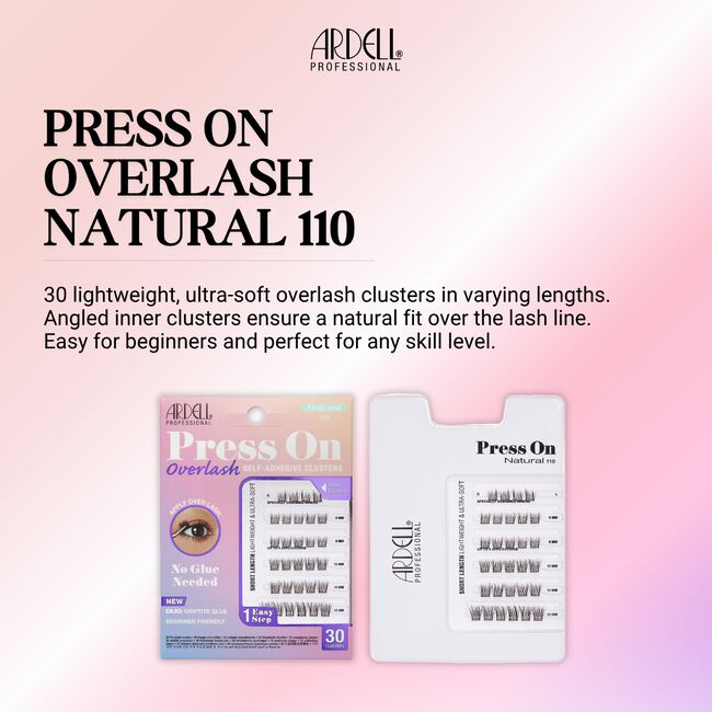 Press On Overlash Natural #110