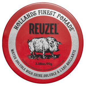 Red High Shine Water Soluble Pomade