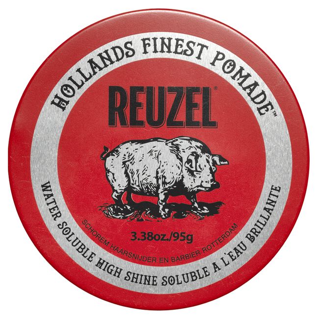 Red High Shine Water Soluble Pomade
