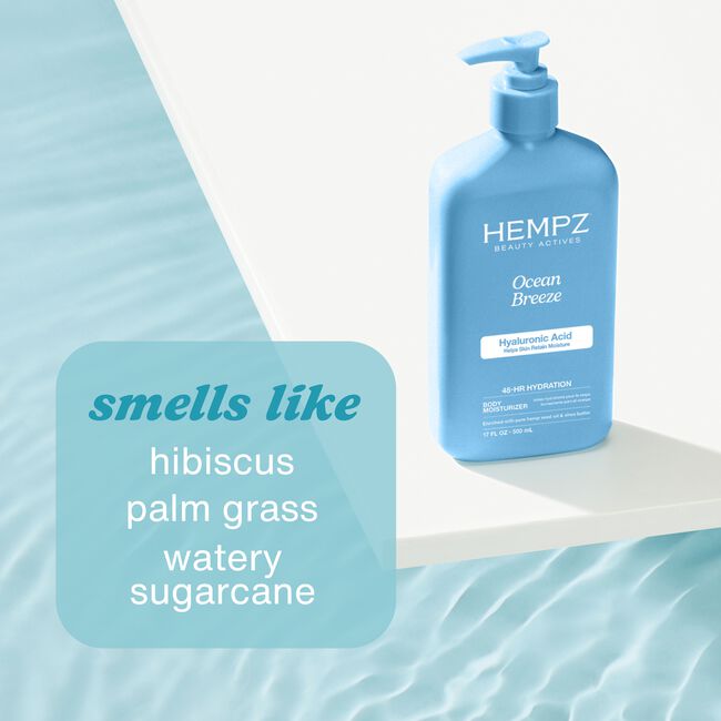 Ocean Breeze Herbal Body Moisturizer