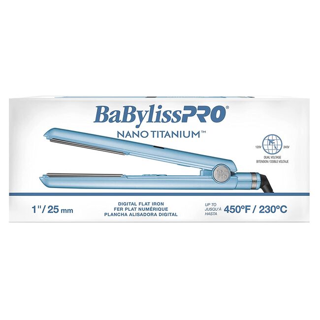 Blue Nano Titanium I-Style 1" Digital Flat Iron