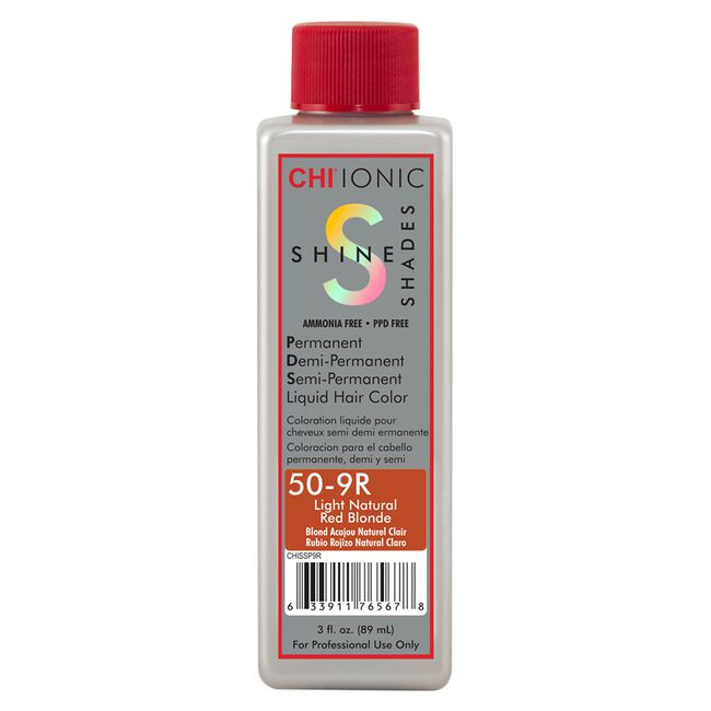 50-9R Light Natural Red Blonde - Liquid