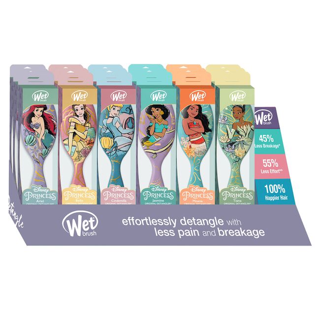 Elegant Princess Original Detangler Display