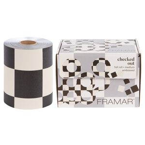 Checked Out Medium Embossed Roll