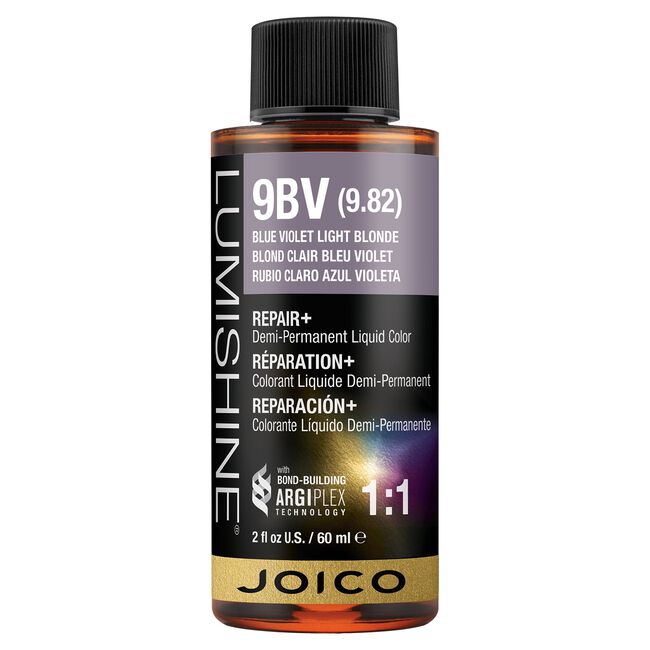 9BV Blue Violet Light Blonde LumiShine Demi-Permanent Liquid Hair Color