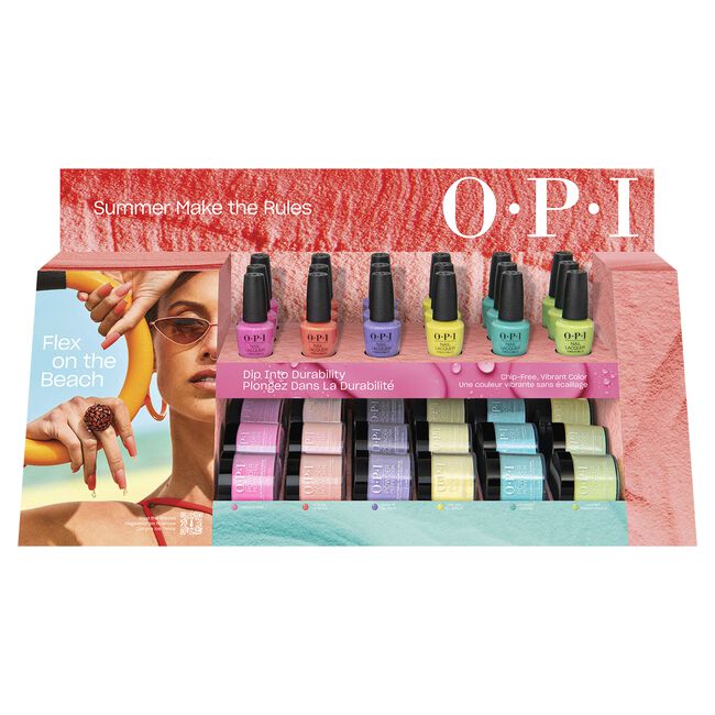 Summer Make The Rules Powder Perfection & Nail Lacquer Display