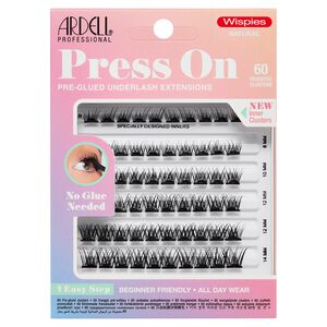 Press on Wispies Natural 60 pc