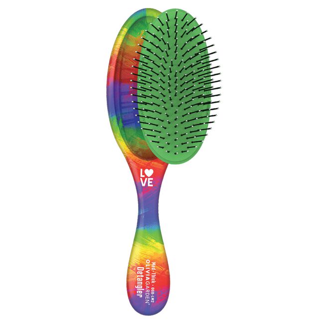 Pride Detangler Brush for Medium to Thick Hair