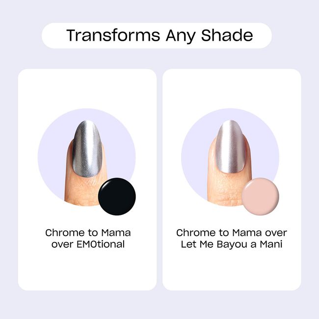 Chrome to Mama Chrome Effects Mirror - Shine Nail Powder