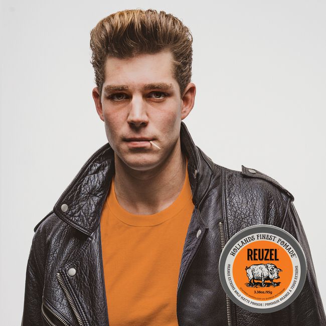 Orange Extreme Hold Matte Pomade