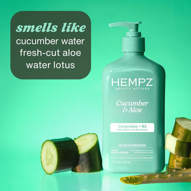Cucumber & Aloe Herbal Body Moisturizer