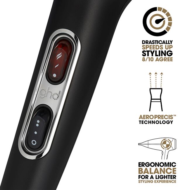 Helios&trade; Black Professional Hair Dryer