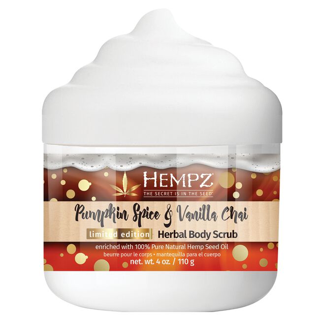 Pumpkin Spice & Vanilla Chai Herbal Body Scrub