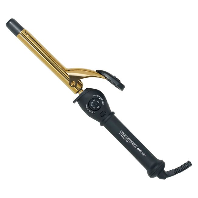 Express Gold Curl 3/4 Inch Spring Barrel Curling Iron