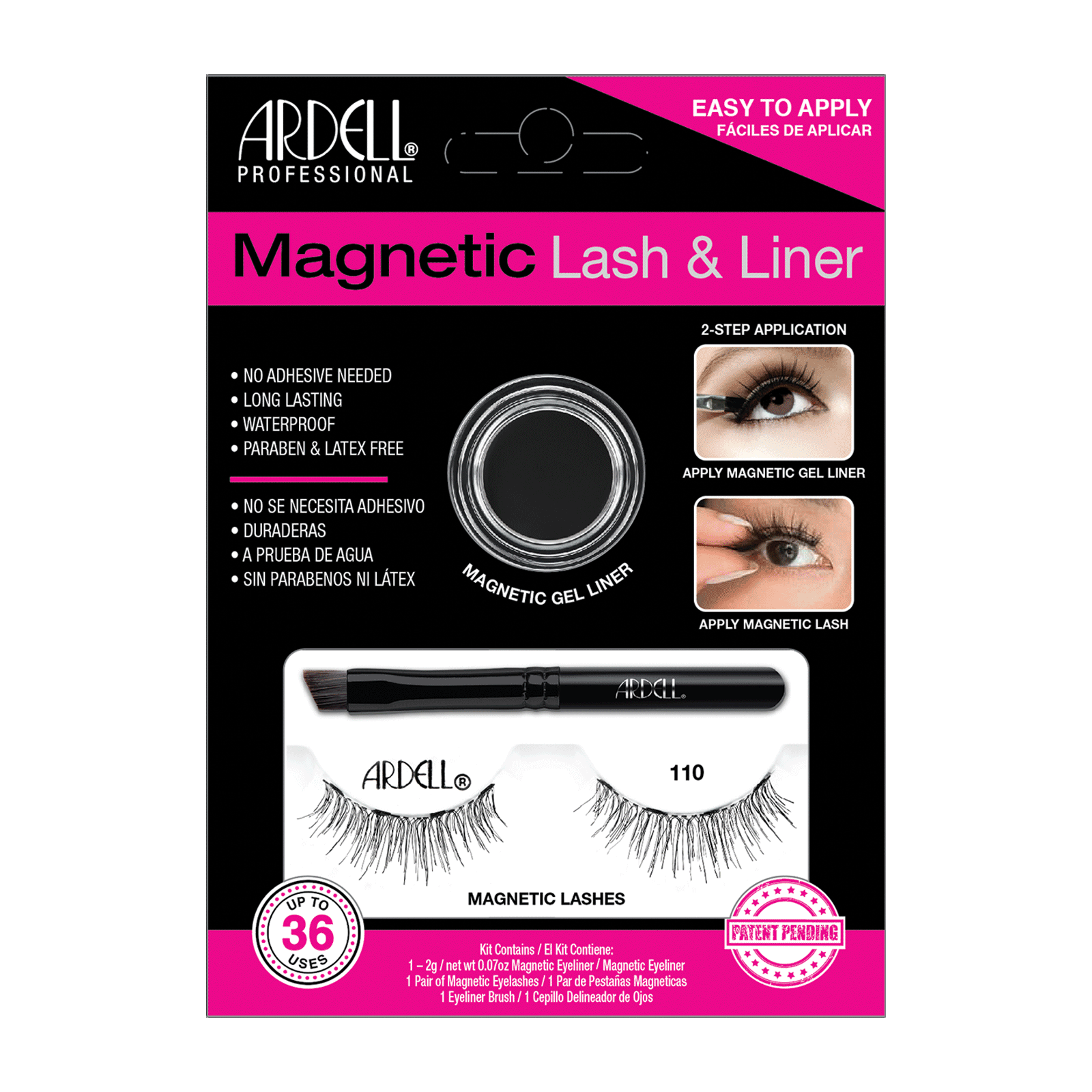 magnetic liner lash ardell kit lashes eyeliner wispies demi eyelashes false sally gel eye application featured