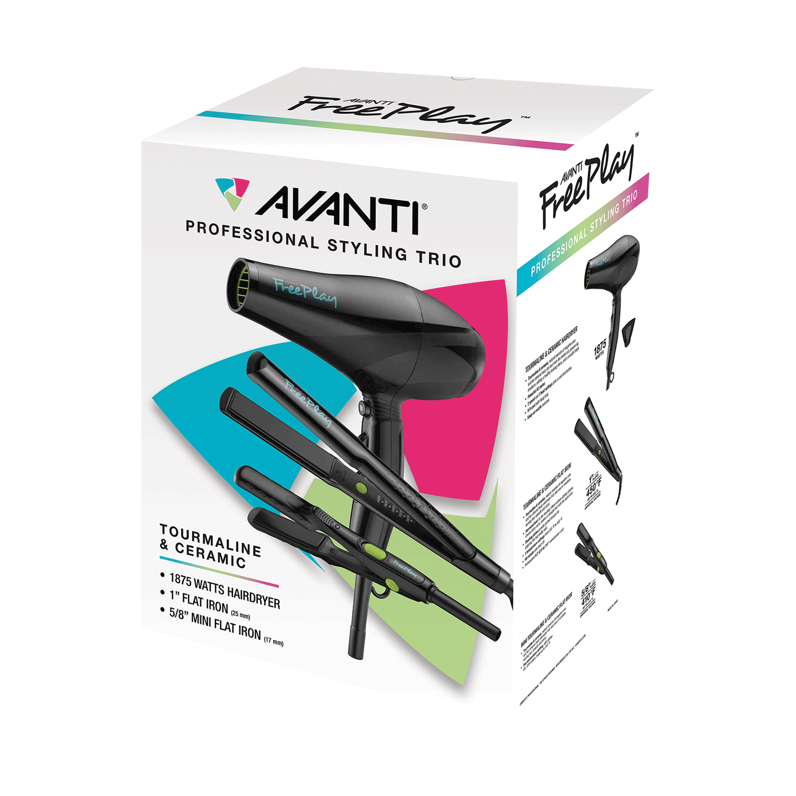 avanti freeplay curling iron