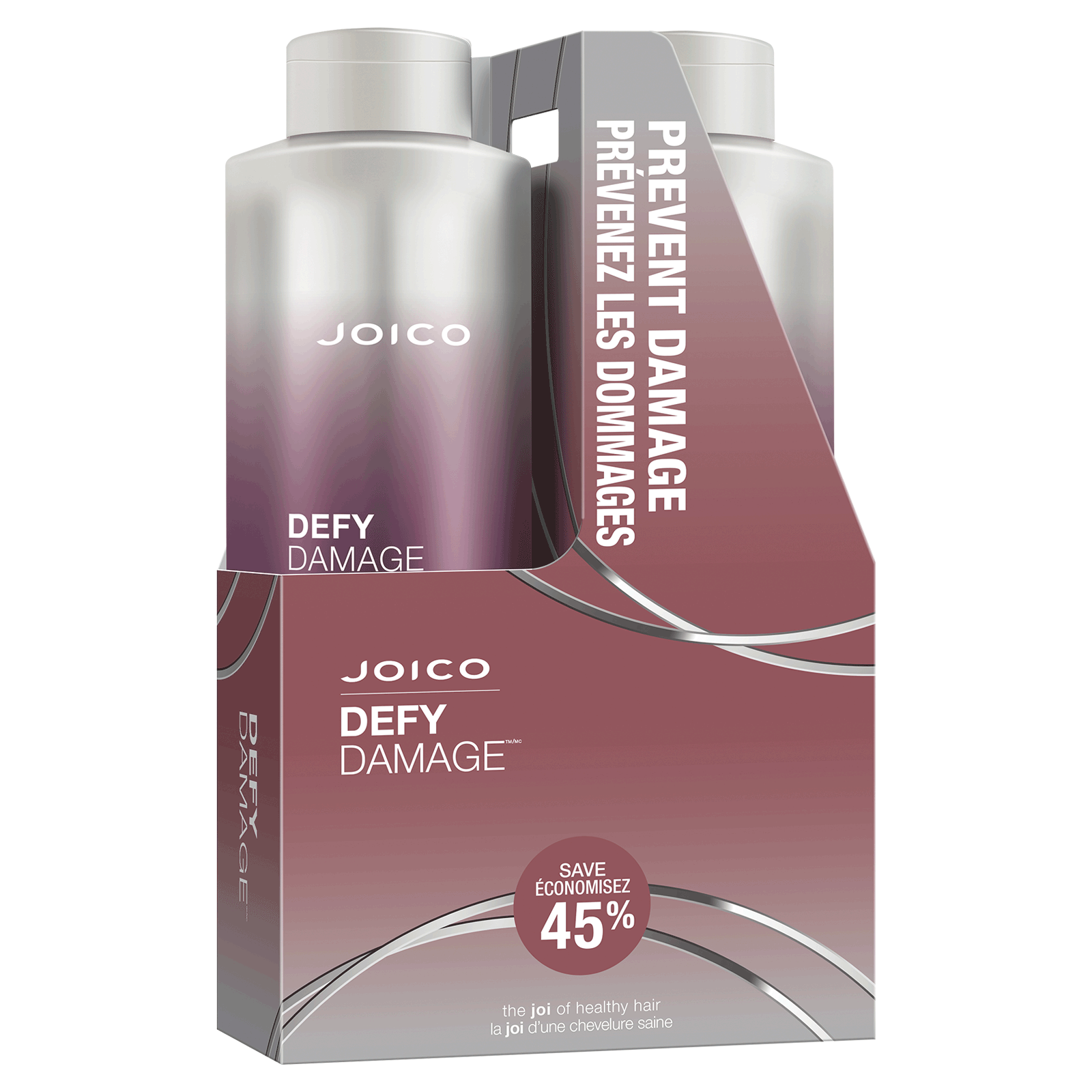 Defy Damage Shampoo, Conditioner Summer Duo Joico CosmoProf