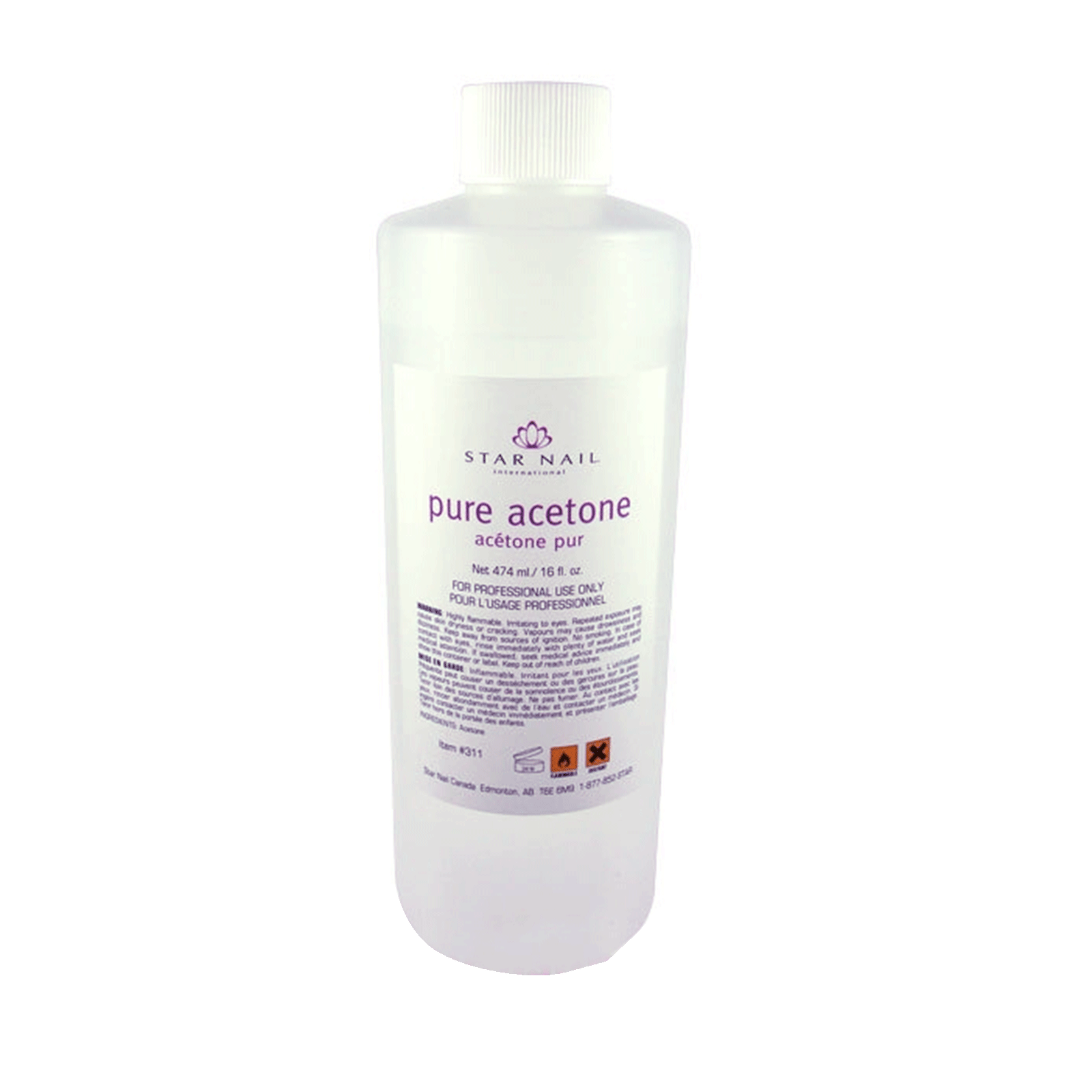Pure Acetone 311 Star Nail Canada CosmoProf