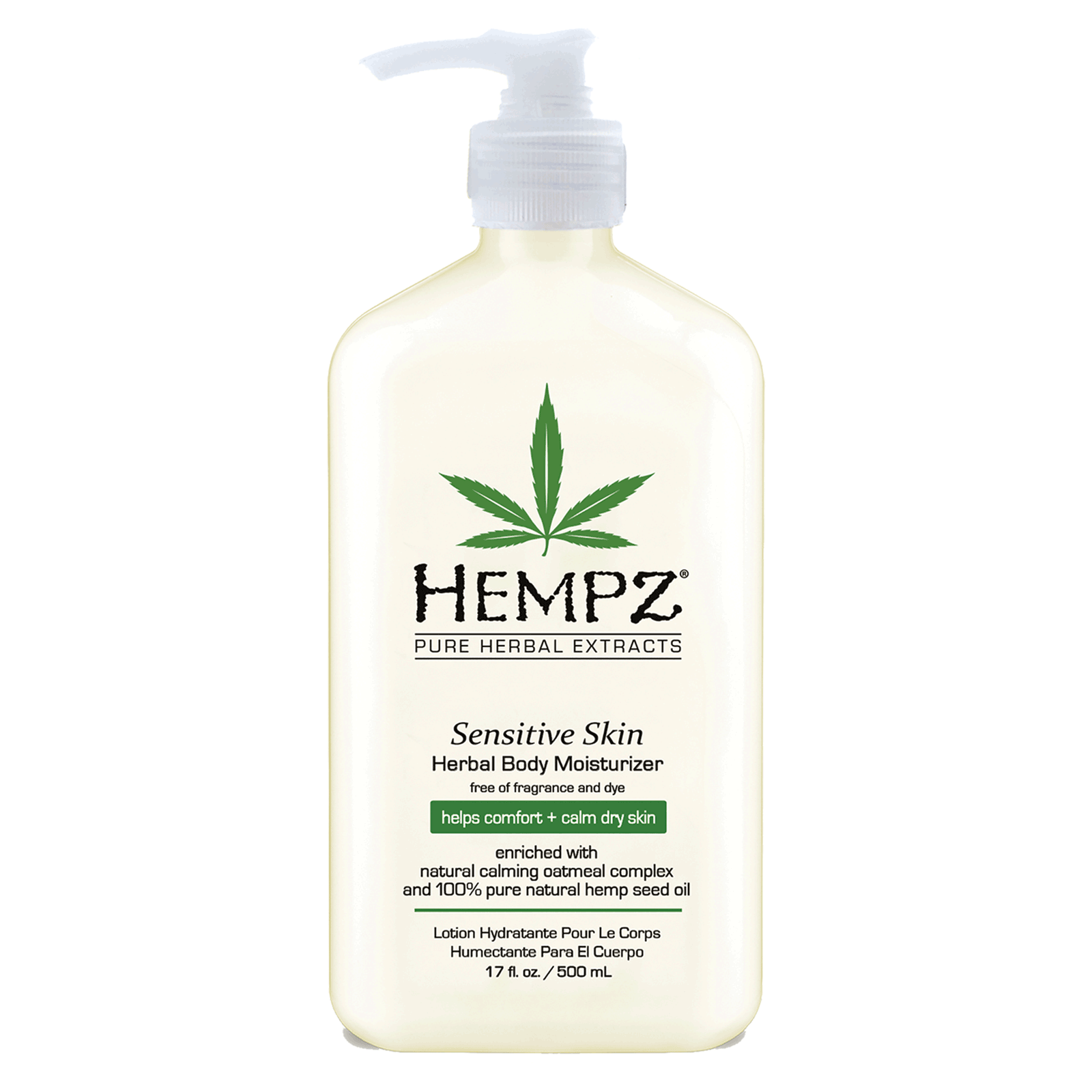 Sensitive Skin Moisturizer Hempz CosmoProf