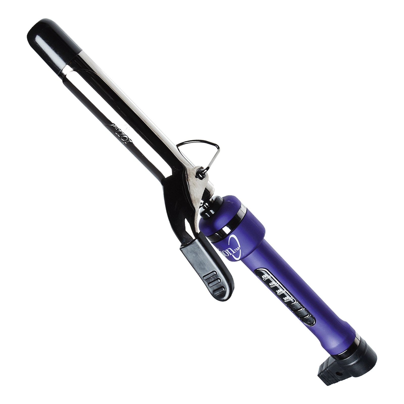 loose curls with curling iron