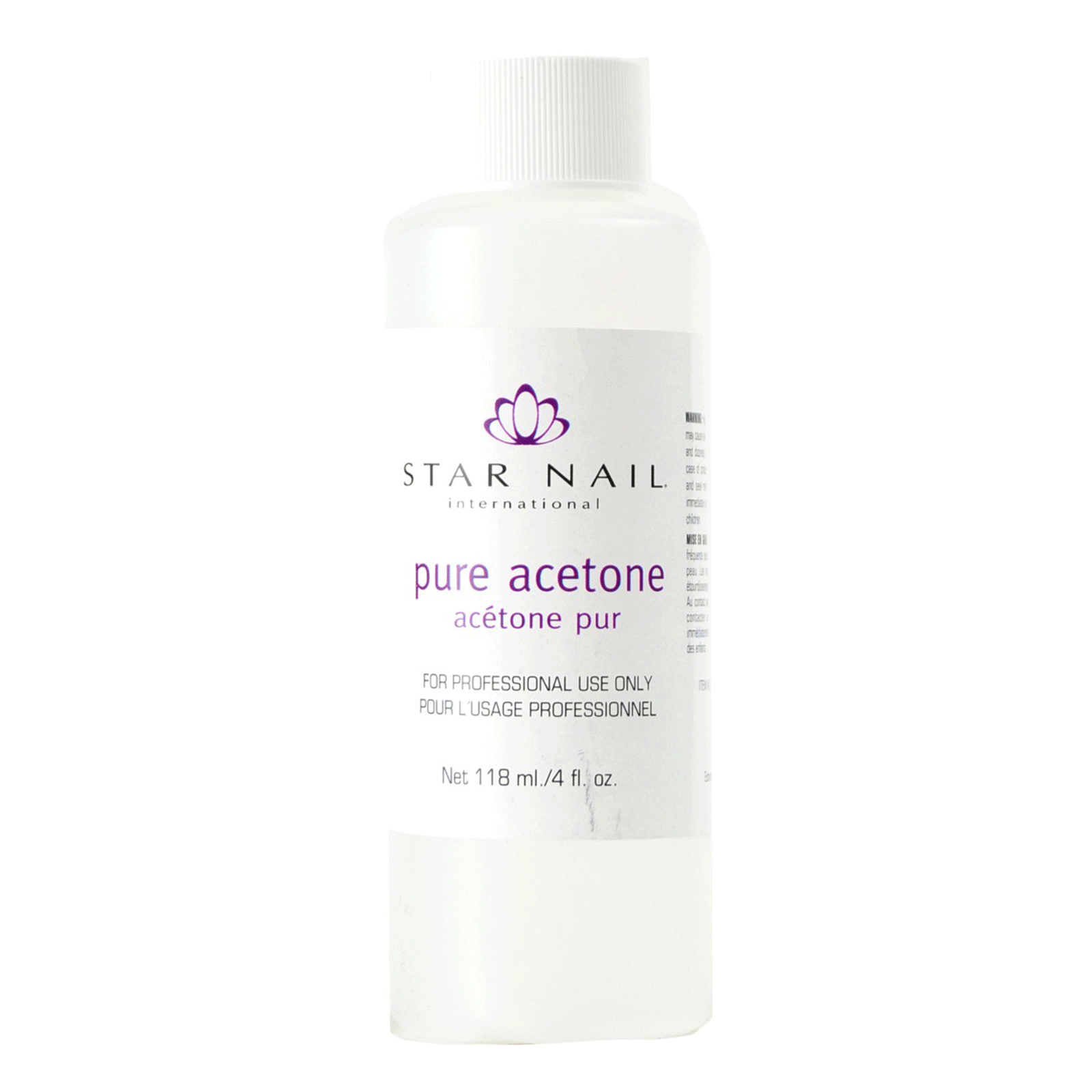 Pure Acetone with pump Star Nail Canada CosmoProf