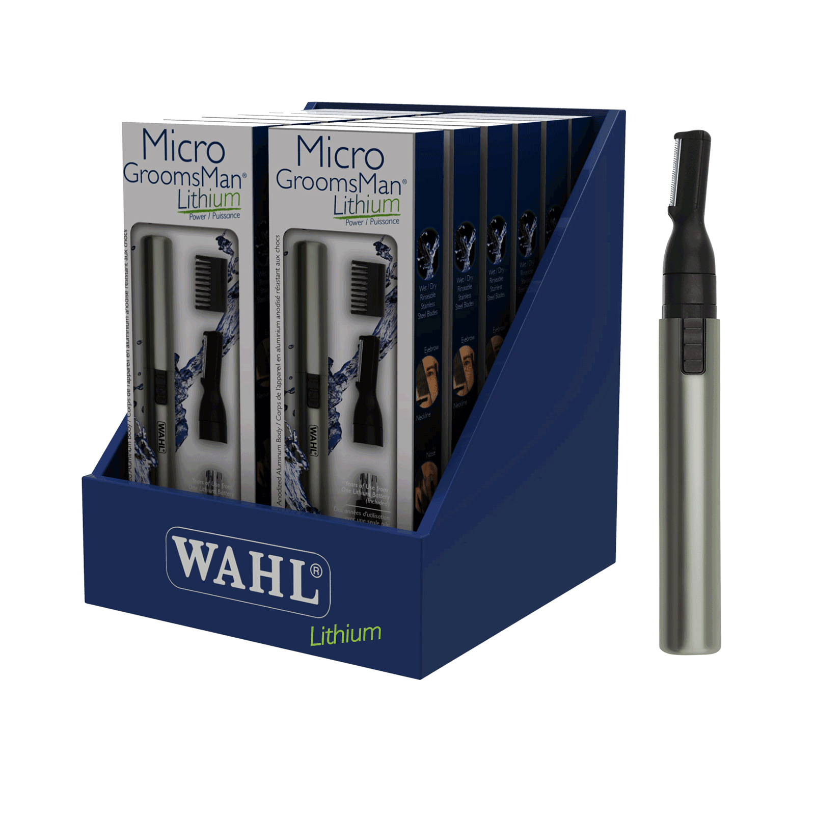 wahl lithium micro groomsman trimmer