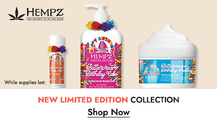 NEW limited edition collection from Hempz. Click Here to Shop Now.