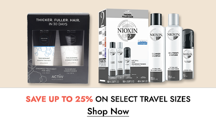 Save 25% on select travel sizes. Click Here to Shop Now.