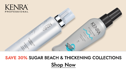 Save 30% on Kenra Sugar Beach and Thickening collections. Click here to shop now!