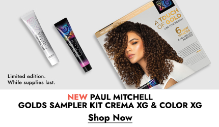 New Paul Mitchell Golds Sampler kit crema XG & Color xg. Hurry while supplies last! Click here to shop now!