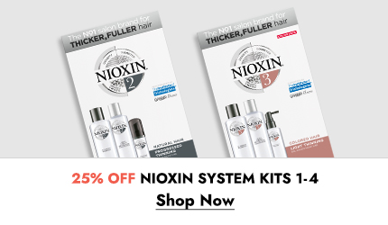 25% Off Nioxin System Kits 1 through 4. Click Here to shop now!